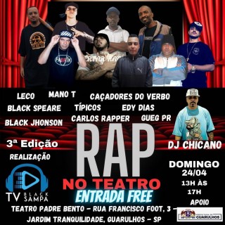 Rap no Teatro 3° Edição